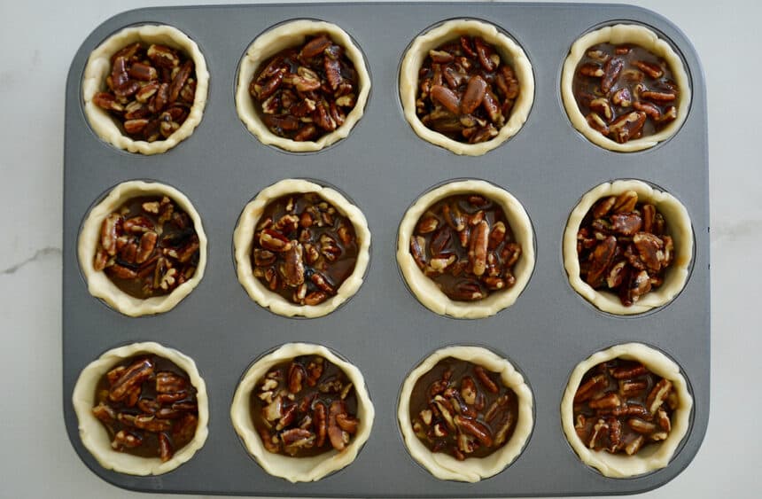 Muffin Tin Mini Pecan Pies Just A Taste 4475